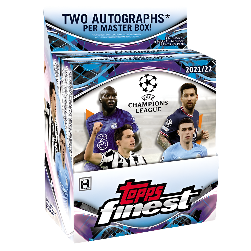 1x Mini Box ! 2021-22 TOPPS Finest UEFA Champions League Soccer Hobby Box