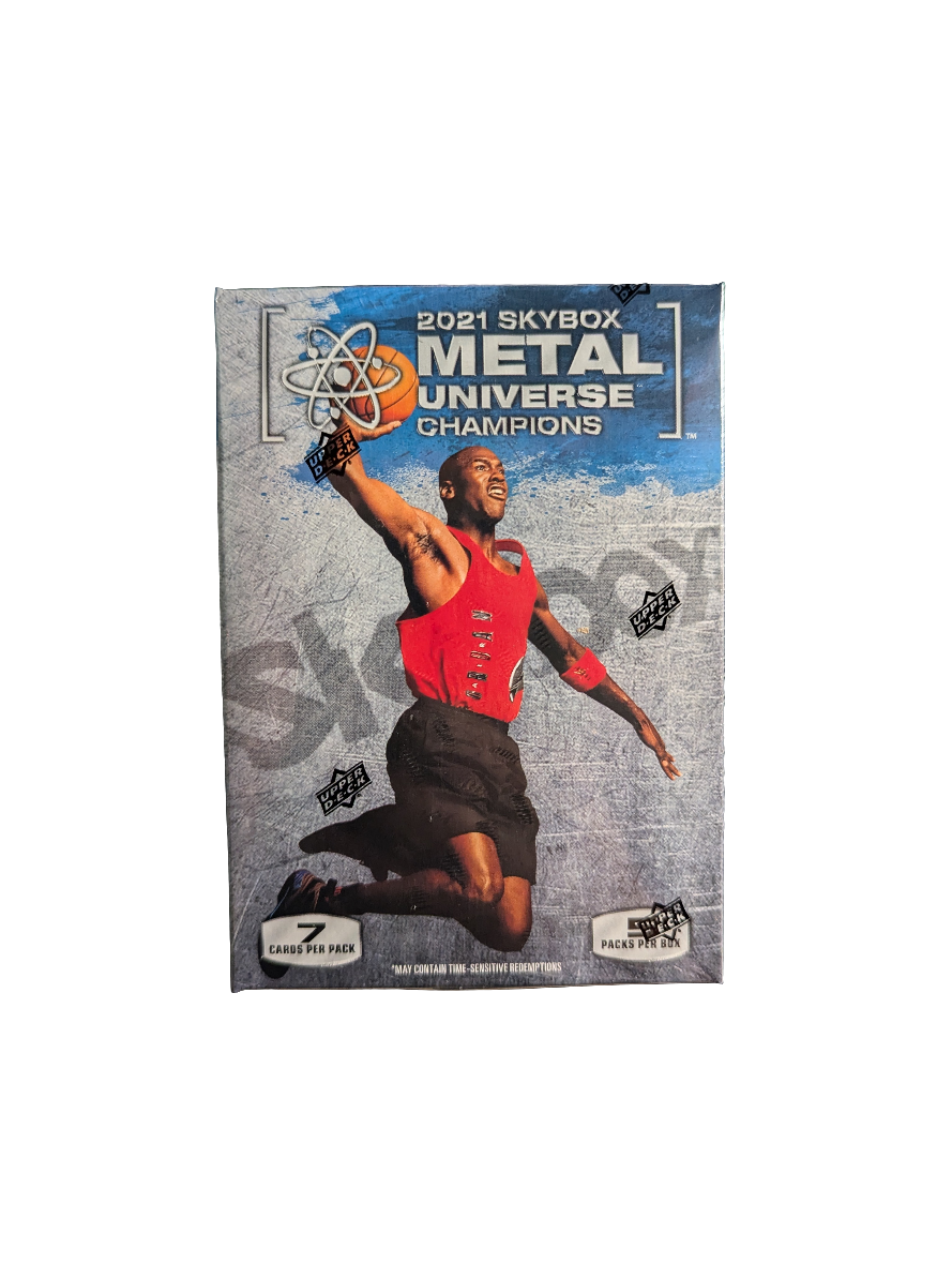 2021 Upper Deck Skybox Metal Universe Champions 5-Pack Blaster